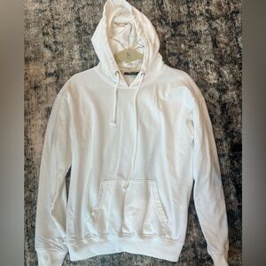 White hoodie